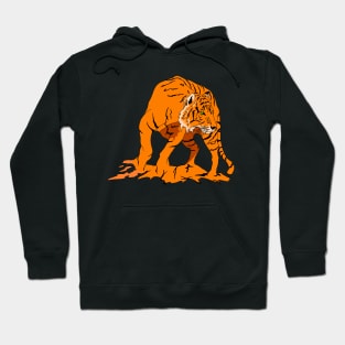 Tiger design Hoodie